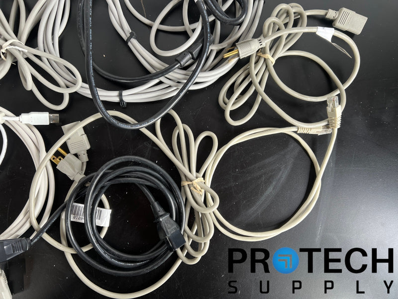 Load image into Gallery viewer, Lot of Misc Com. / Power Cables from Agilent 1100 / 1200 HPLC