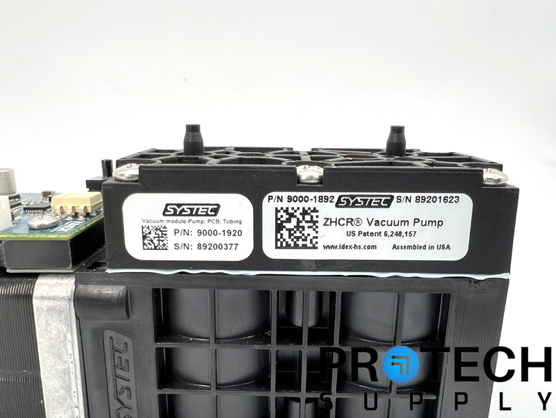 Load image into Gallery viewer, Systec 9000-1892 Vacuum Pump + Minebea 5412-0008 Stepper Motor Assy w/ WARRANTY
