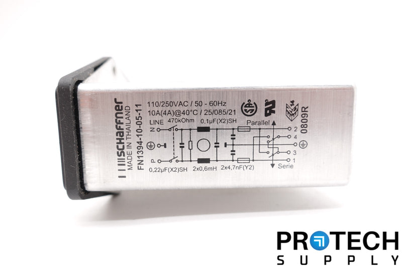 Load image into Gallery viewer, Schaffner EMC Power Entry Module Filtered FN1394-10-05-11 with WARRANTY