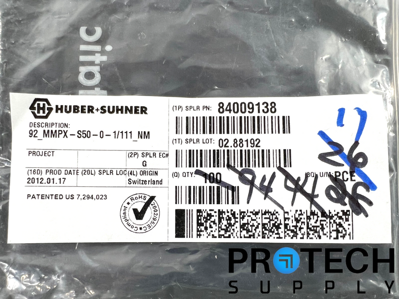 Load image into Gallery viewer, (11/Pk) Huber+Suhner 92_MMPX-S50-0-1/111_NM MMPX Female Connector with WARRANTY