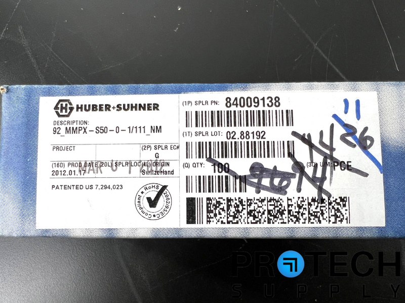 Load image into Gallery viewer, (11/Pk) Huber+Suhner 92_MMPX-S50-0-1/111_NM MMPX Female Connector with WARRANTY