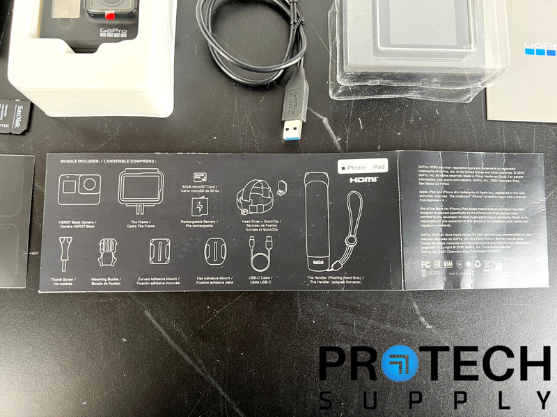 Load image into Gallery viewer, GoPro Hero 7 Black Action Camera + Lot of Accessories with WARRANTY
