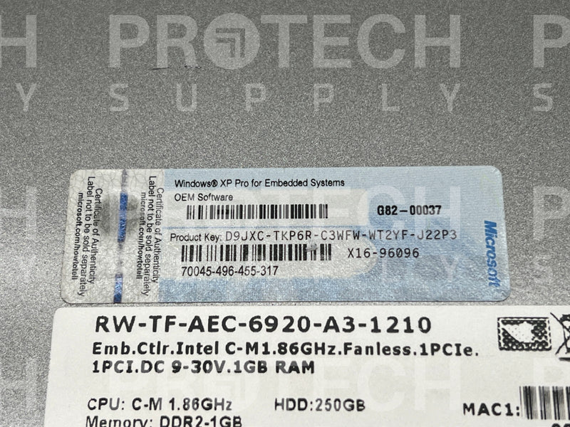Load image into Gallery viewer, Boxer RW-TF-AEC-6920-A3-1210 Embedded Computer from NanoPro 1000 w/ WARRANTY