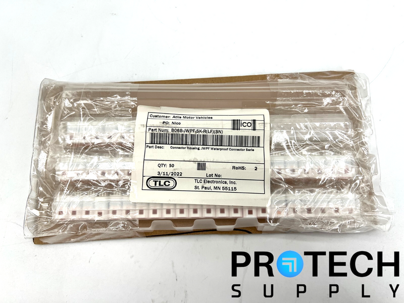 Load image into Gallery viewer, (50/Pk) JST Sales B06B-JWPF-SK-R Connector Header 6 Position NEW with WARRANTY