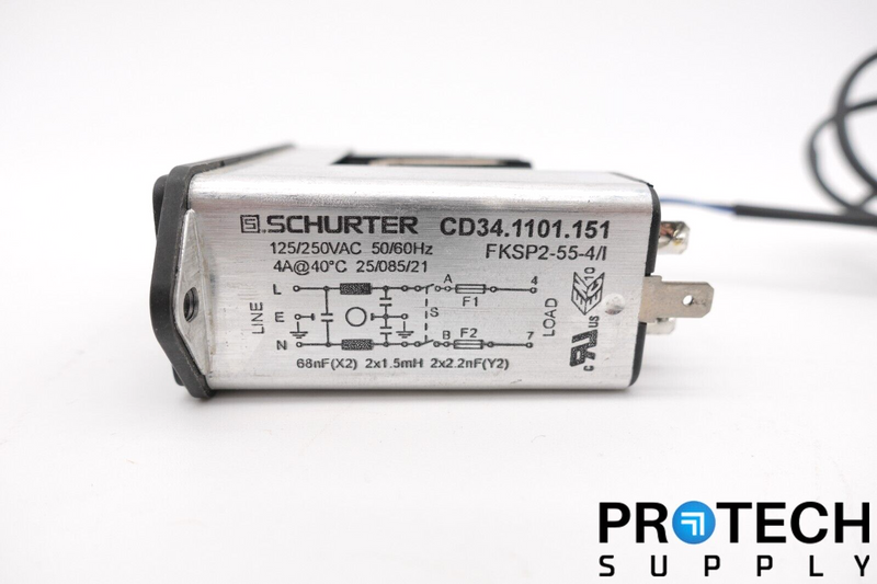 Load image into Gallery viewer, Schurter FKSP2-55-4/1 Outlet Module with WARRANTY