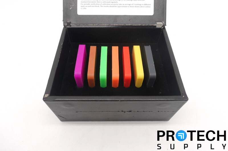Load image into Gallery viewer, Phase II PHT950-25 7pc Durometer Shore "A" Test Block Kit with WARRANTY