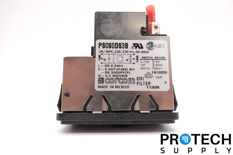 Load image into Gallery viewer, Corcom P Series MULTI-FUNCTION INLET PS0S0DS3B with WARRANTY