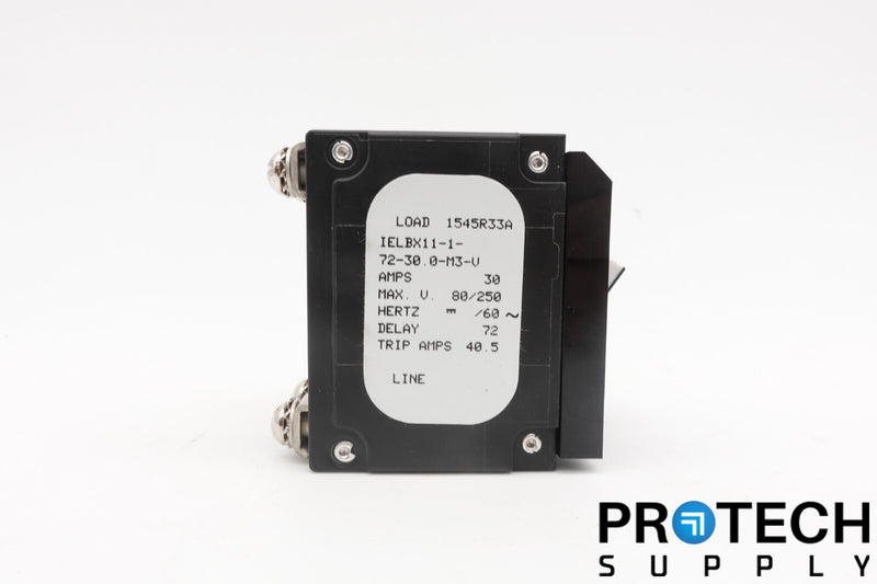 Load image into Gallery viewer, Airpax IELBX11-1-72-30.0-M3-V 2-Pole Circuit Breaker + Switch with WARRANTY