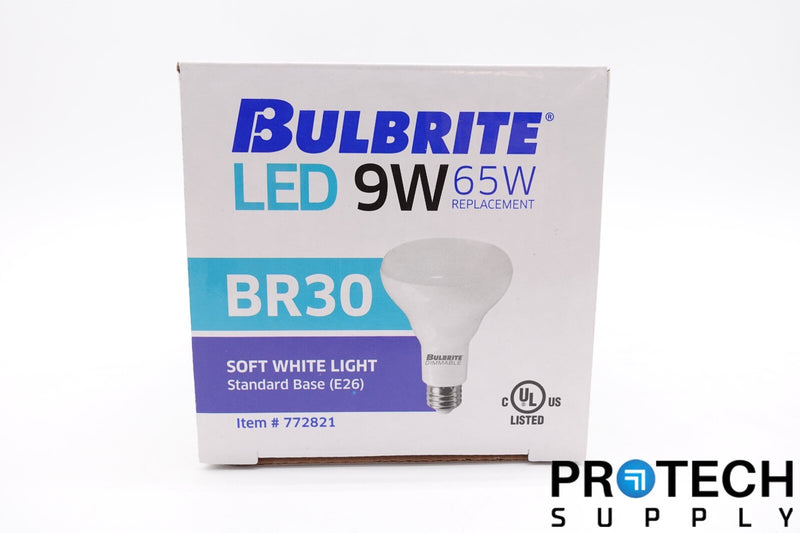 Load image into Gallery viewer, Bulbrite 772821 LED Replacement Bulb BR30 Soft White 9W NEW with WARRANTY