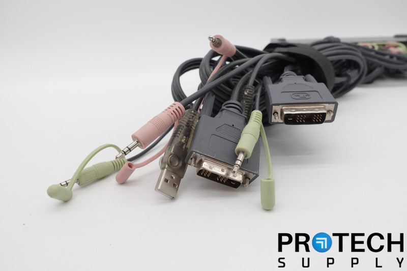 Load image into Gallery viewer, Iogear GCS1102 2-Port DVI KVM Switch & Cables + Power Adapter with WARRANTY
