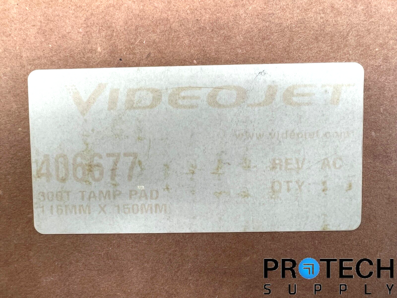 Load image into Gallery viewer, Videojet 406677 Tamp Pad 116mm x 150mm NEW