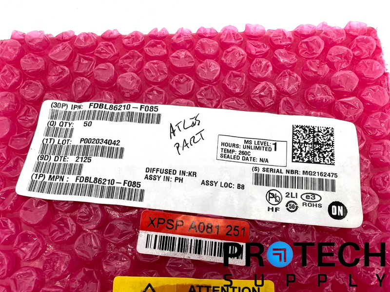 Load image into Gallery viewer, (20/Pk) Onsemi FDBL86210-F085 N-Channel Surface Mount with WARRANTY