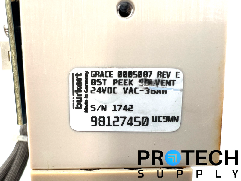 Load image into Gallery viewer, Grace Reveleris Burkert 0005087 Solenoid Valve Assy 3bar with WARRANTY