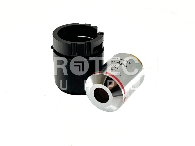 Load image into Gallery viewer, Nikon Plan Apo 4x / 0.2 Microscope Objective Lens WD 20mm with WARRANTY