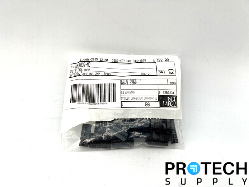 Load image into Gallery viewer, 50/Pk Molex 18 Rectangular Connectors WM18037-ND NEW with WARRANTY