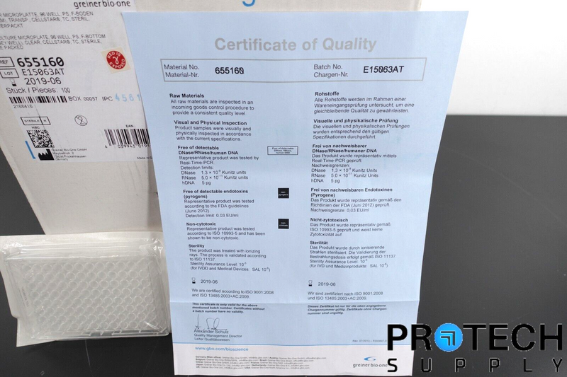 Load image into Gallery viewer, ( 100 Pcs ) Greiner Bio-One 655160 Cell Culture Microplate 96 Well NEW