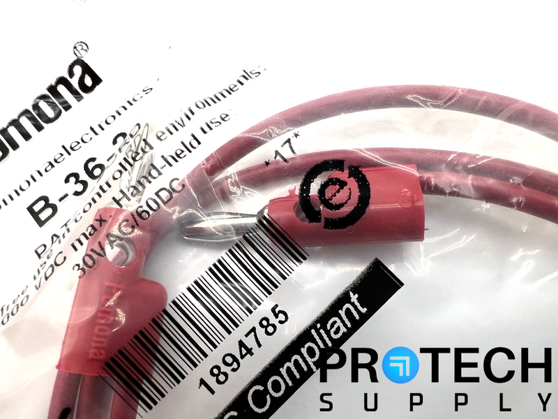 Load image into Gallery viewer, Pomona B-36-2 Patch Cord 30VAC/60DC NEW with WARRANTY