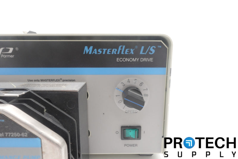 Load image into Gallery viewer, Cole Parmer 7554-90 Masterflex L/S Economy Drive, 77250-62 Pump Head w/ WARRANTY
