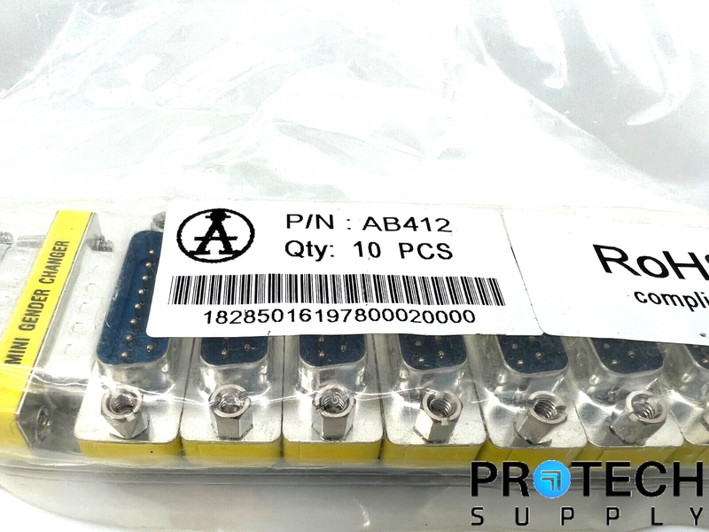 Load image into Gallery viewer, 10/Pk Assmann Mini Gender Changer Male / Male AB412 NEW with WARRANTY