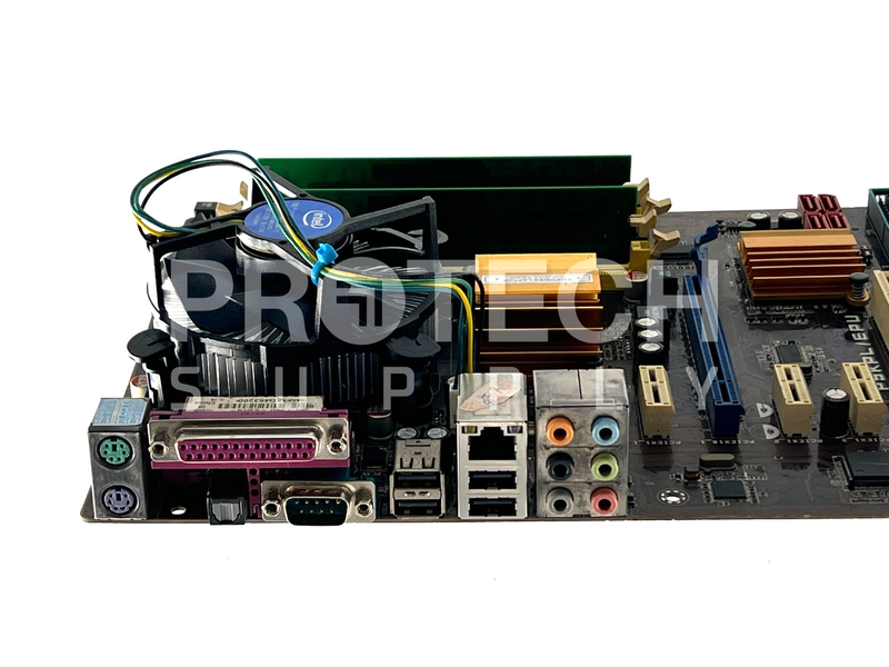 Load image into Gallery viewer, ASUS P5KPL/EPU Mother Board + Intel Cooling Fan + 2x Kingston Ram GUARANTEED