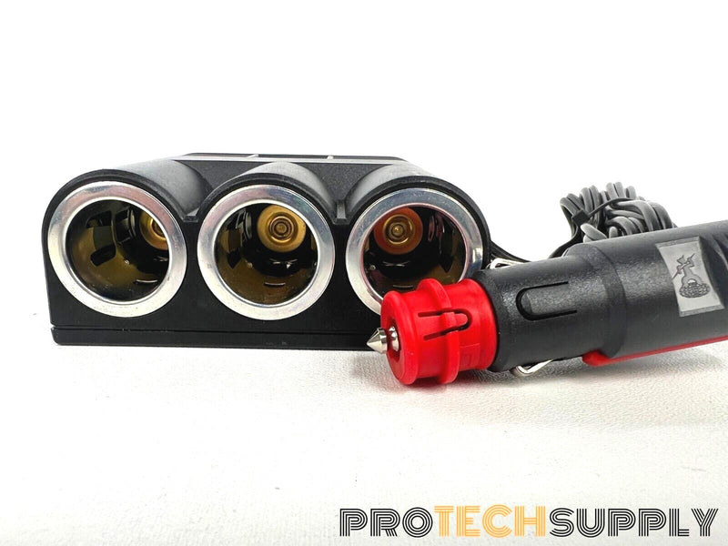 Load image into Gallery viewer, PRO CAR GmbH D-58579 3-Way Car Outlet Splitter with WARRANTY