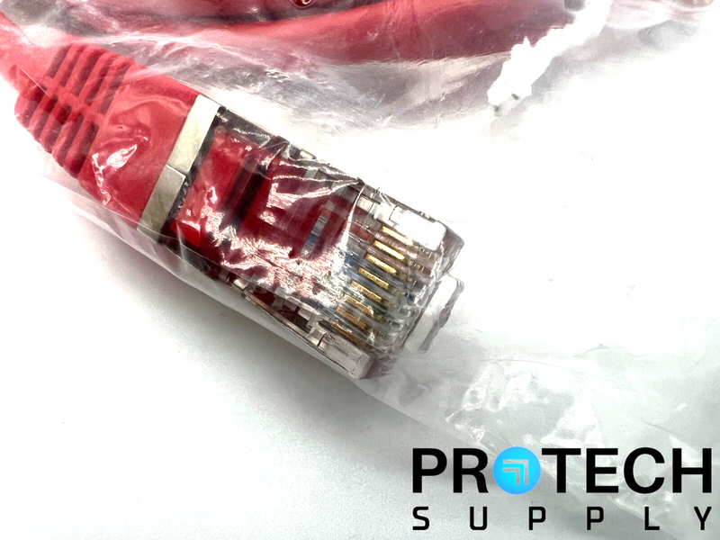 Load image into Gallery viewer, (6/Pk) Assmann A-MCSP-80020/R Modular Cable Plug to Plug 6.56ft with WARRANTY
