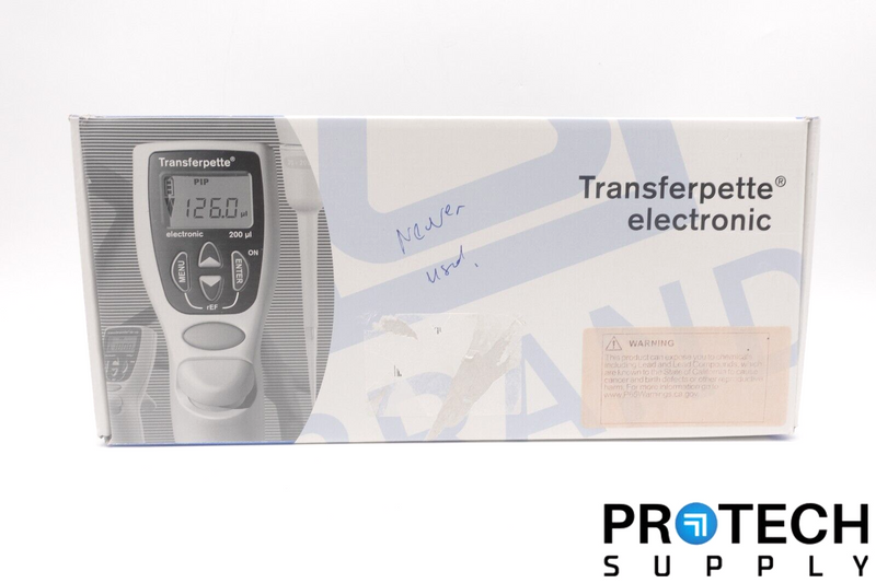 Load image into Gallery viewer, BrandTech 705320 Transferpette / 2-20uL / Electronic Single Channel Pipette NEW