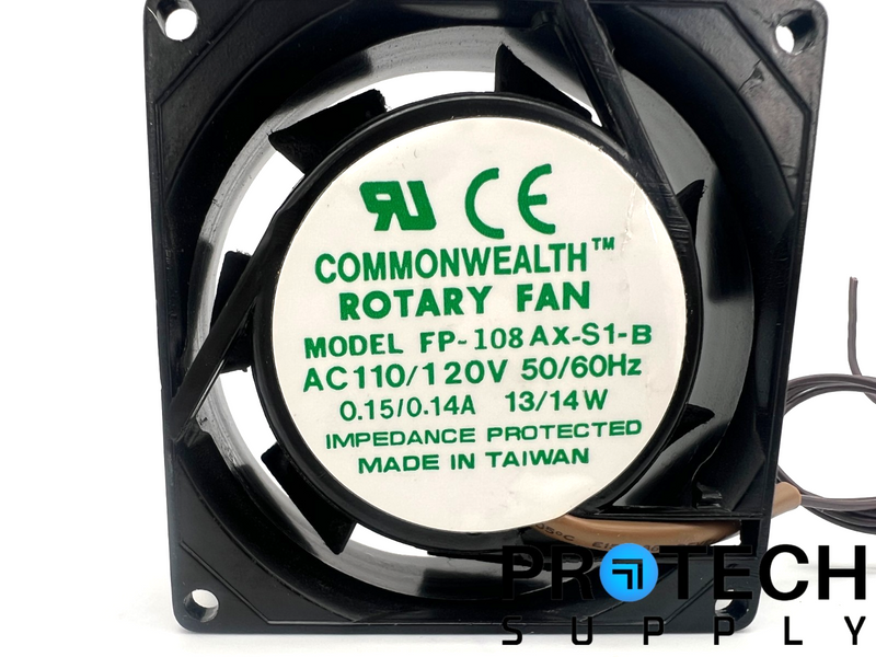 Load image into Gallery viewer, Commonwealth FP-108AX-S1-B Rotary Fan with WARRANTY