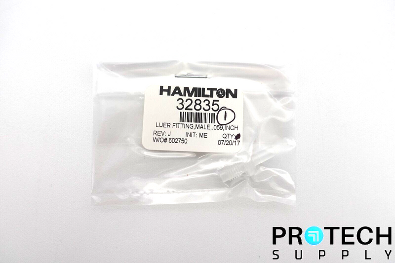 Load image into Gallery viewer, Hamilton 32835 Luer Fitting Male Luer 1/4"-28 Threads NEW with WARRANTY