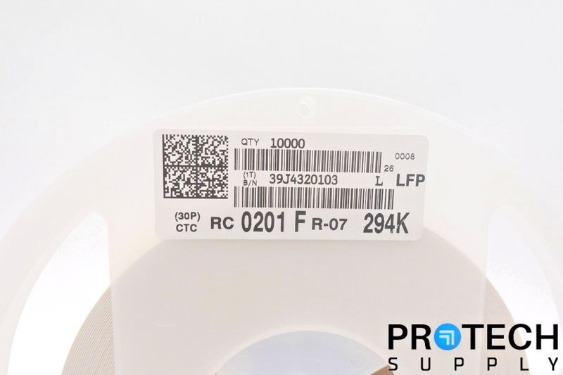 Load image into Gallery viewer, 10000/Reel YAGEO RC0201FR-07294KL Chip Resistor 294kOhm ±1% 0.05W NEW & WARRANTY
