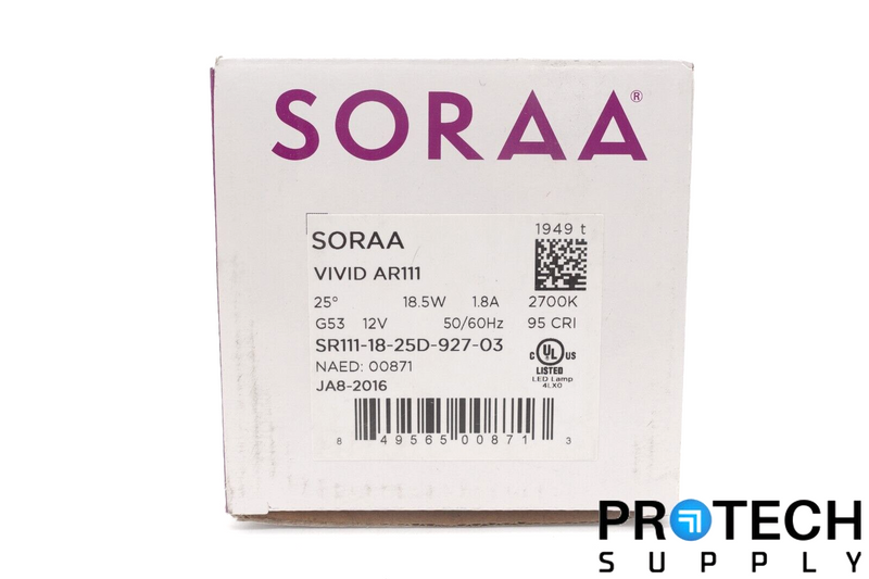 Load image into Gallery viewer, Soraa Vivid AR111 / LED Bulb G53 2700K 25° / SR111-18-25D-927-03 NEW w/ WARRANTY