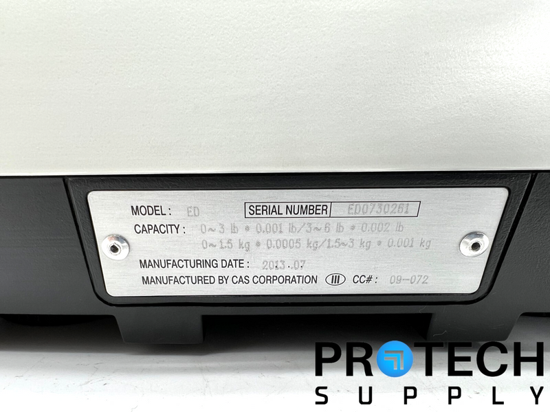 Load image into Gallery viewer, CAS Corporation ED-3 Counting Scale + Power Cable with WARRANTY
