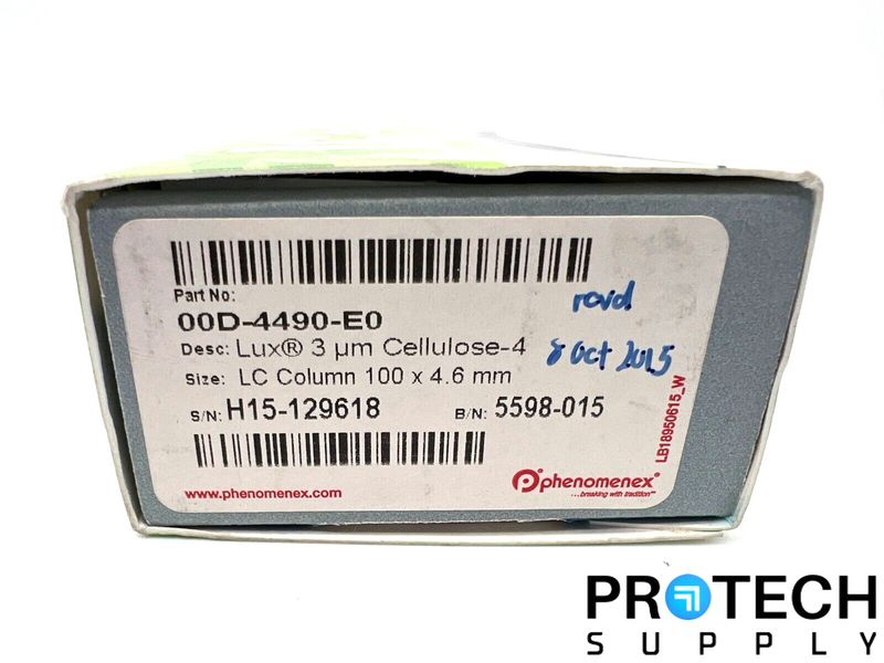 Load image into Gallery viewer, Phenomenex LC Column 3um Lux Cellulose-4 100 x 4.6mm 00D-4490-E0 with WARRANTY