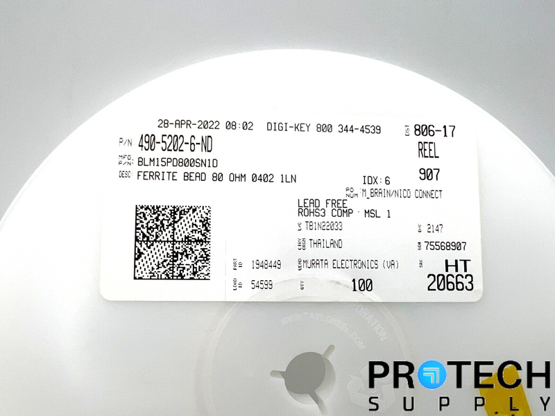 Load image into Gallery viewer, Approx 70 Murata Electronics Power Line Ferrite Bead 490-5202-6-ND with WARRANTY