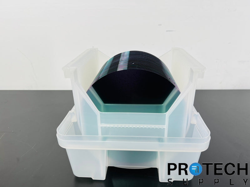 Load image into Gallery viewer, Case of (25) 200mm P/B (1-0-0) 5-30 ohm-cm, 725±25µm PRIME SILICON WAFER