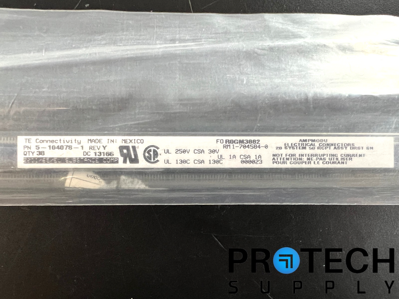 Load image into Gallery viewer, (Pack of 76) TE Connectivity 5-104078-1 Replace Connector NEW with WARRANTY