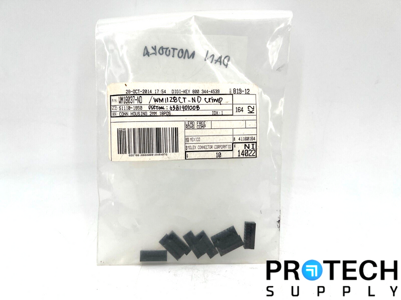 Load image into Gallery viewer, 8/Pk Molex 18 Rectangular Connectors WM18037-ND with WARRANTY