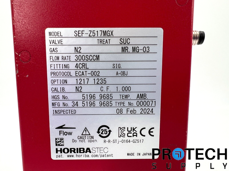 Load image into Gallery viewer, HoribaStec Z500 Digital Mass Flow Device SEC-Z517MGXN with WARRANTY