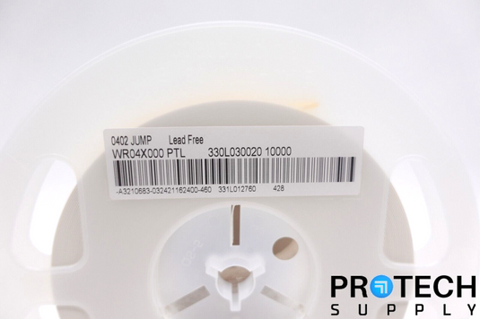 10,000/Reel Walsin WR04X000 PTL Jumper Chip Thick Film Resistor NEW & WARRANTY