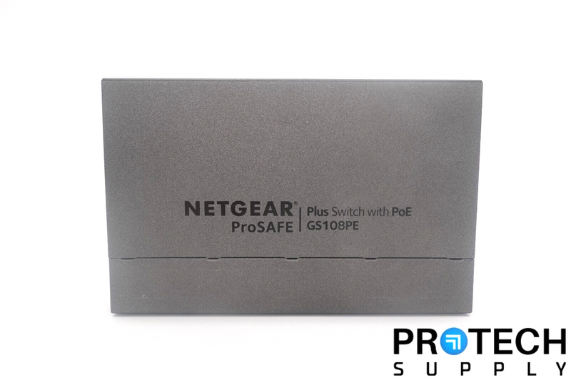 Load image into Gallery viewer, Netgear GS108PE ProSAFE Plus 8-Port Gigabit Switch & 4-Port PoE w/ WARRANTY