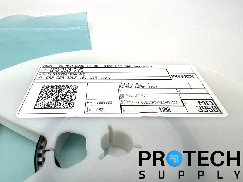 Load image into Gallery viewer, (100 Per Reel) Samsung Electro CL31B226MPHNNNE Capacitor NEW w/ WARRANTY