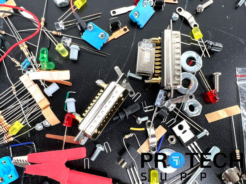 Load image into Gallery viewer, Lot of Misc. Industrial Hardware / Connectors / Resistors