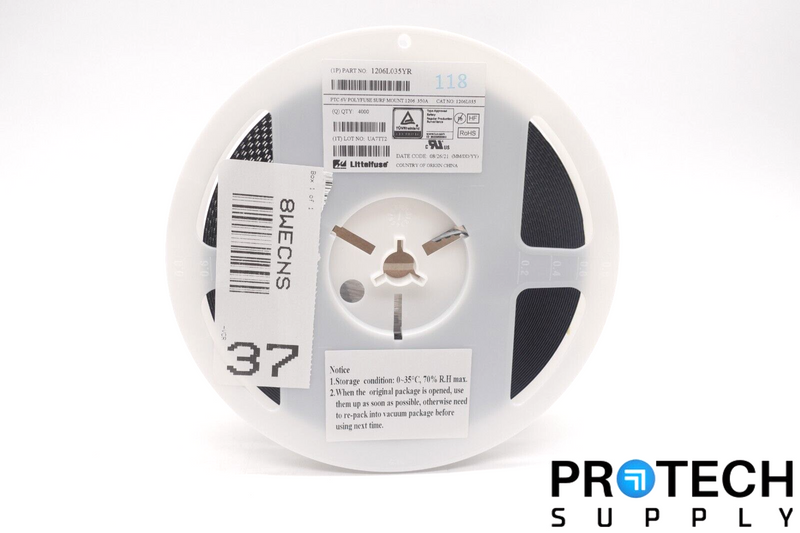 Load image into Gallery viewer, (4000/Reel) Littelfuse 1206L035YR PTC Resettable Fuse 6V 350mA 1206 NEW