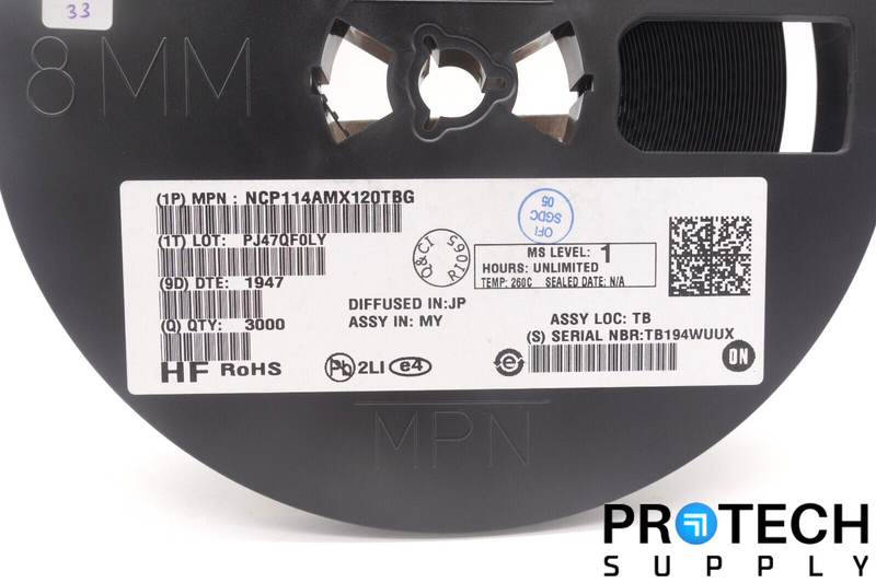 Load image into Gallery viewer, 3000/Reel Onsemi NCP114AMX120TBG IC Linear Regulator 300MA 4UDFN NEW w/ WARRANTY