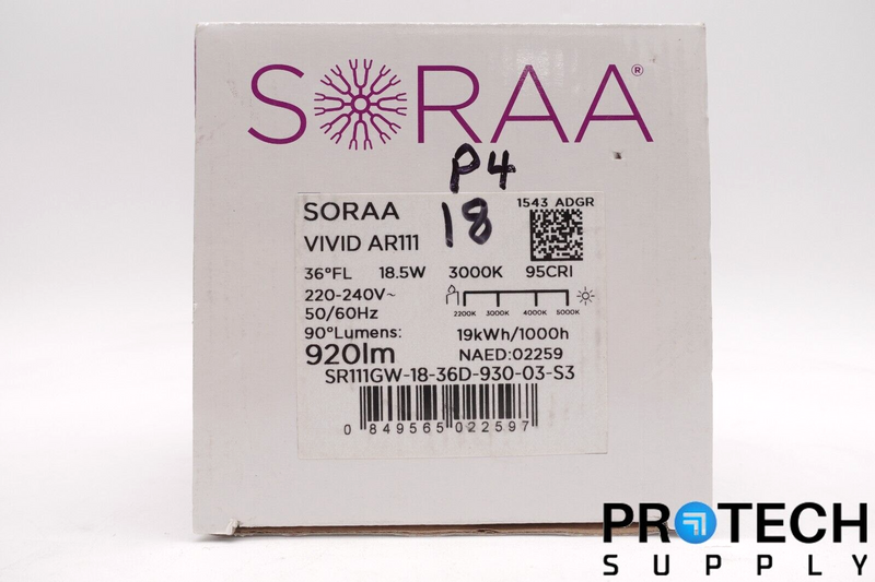 Load image into Gallery viewer, Soraa VIVID AR111 Gu10 3000K SR111GW-18-36D-930-03-S3 NEW with WARRANTY