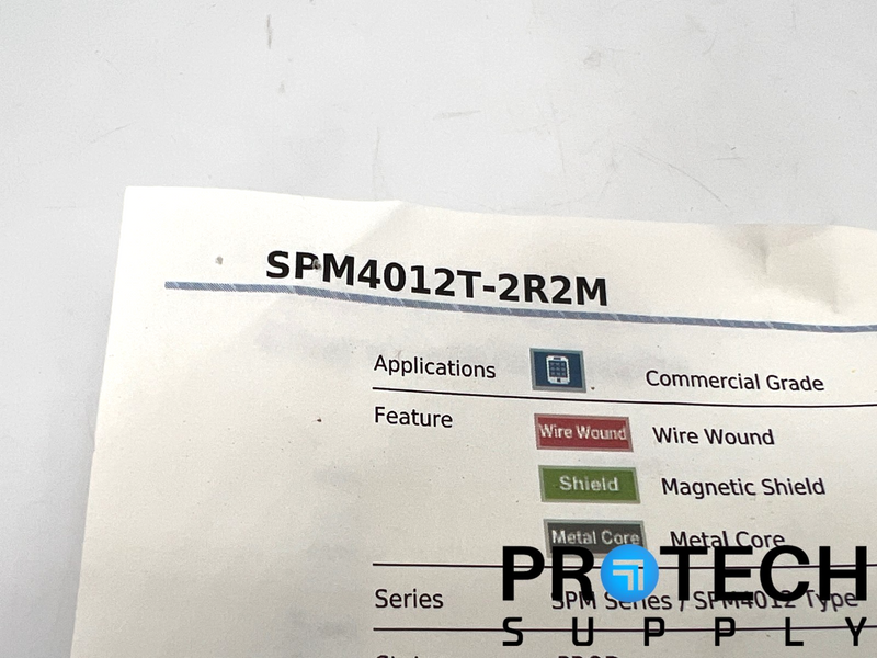 Load image into Gallery viewer, (10/Pk) TDK Corporation SPM4012T-2R2M Wirewound Inductor NEW with WARRANTY