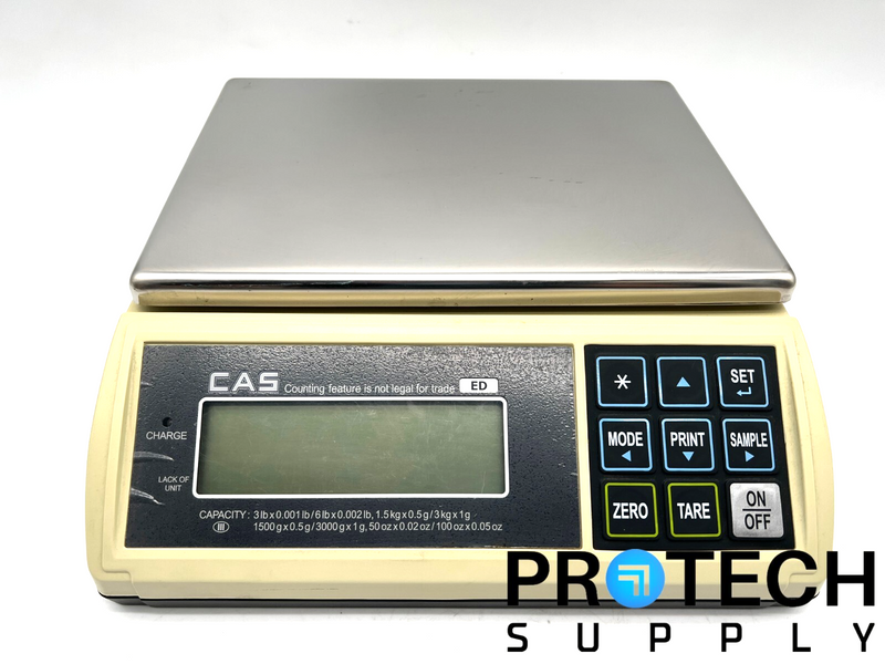 Load image into Gallery viewer, CAS Corporation ED-3 Counting Scale + Power Adapter with WARRANTY