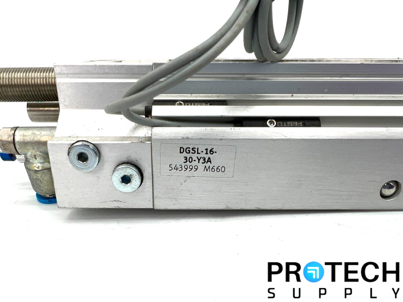 Load image into Gallery viewer, Festo DGSL-16-30-Y3A Mini Slide + HGPT-20-A-B Parallel Gripper Assembly