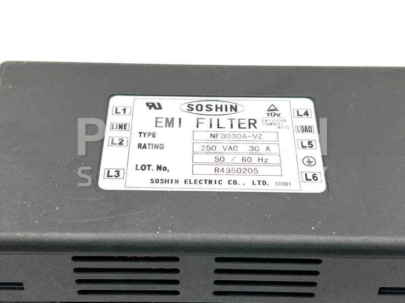 Load image into Gallery viewer, Soshin NF3030A-VZ EMI Filter 50/60Hz with WARRANTY