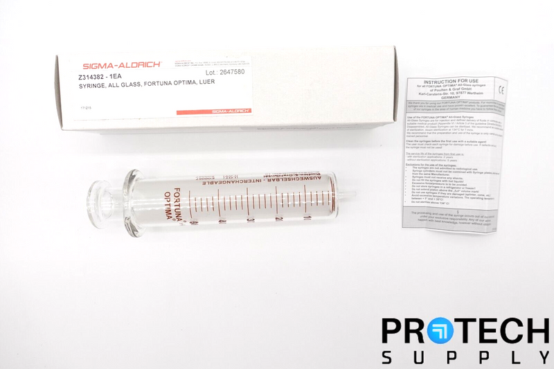 Load image into Gallery viewer, FORTUNA Optima Ganzglasspritze 7.102-45 Glass Syringe 50 mL NEW with WARRANTY